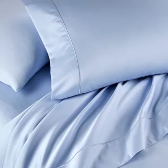 new POOL BLUE Charter Club Sleep Luxe 800 TC 100% Cotton Sateen QUEEN Sheet Set - Picture 1 of 8